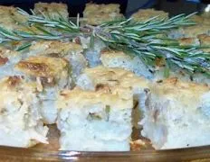 German Savory Potato Cake Kartoffelkuchen