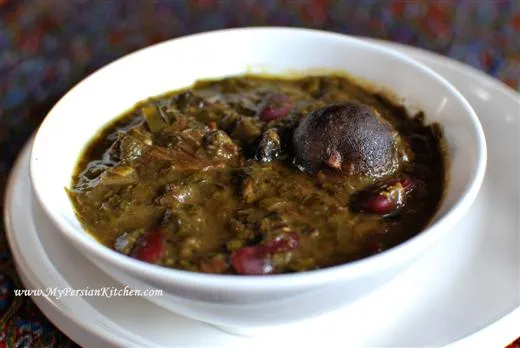 Ghormeh Sabzi Persian Green Stew