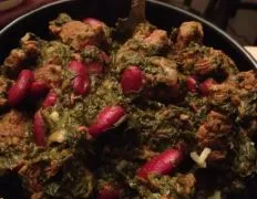 Ghormeh Sabzi Persian Green Stew