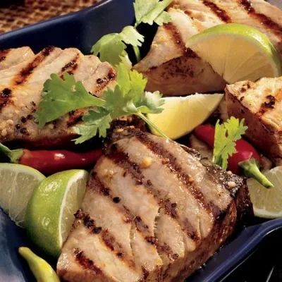 Ginger Marinated Tuna Steaks