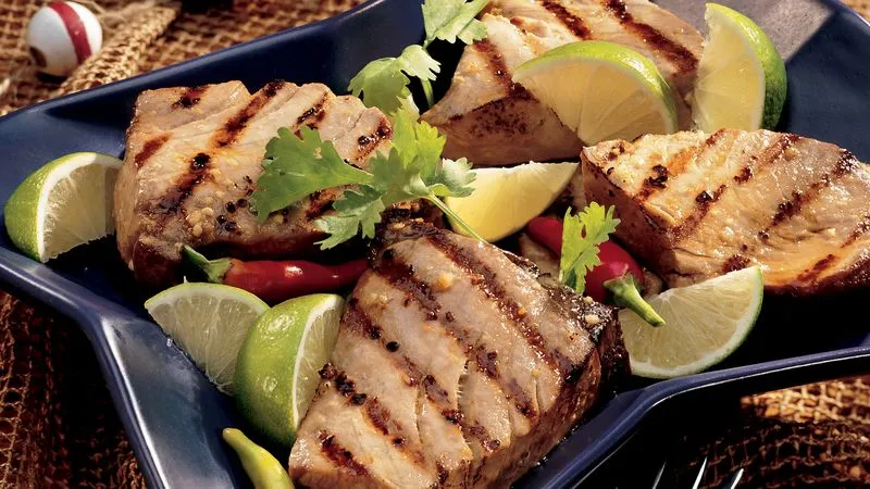 Ginger Marinated Tuna Steaks