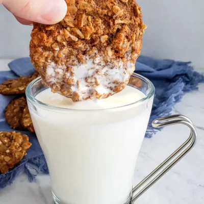 Ginger Oat Cookies No White Sugar