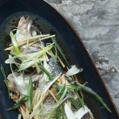 Ginger-Scallion Steamed Fish Recipe: A Healthy Delight