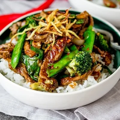 Ginger Stir Fried Beef