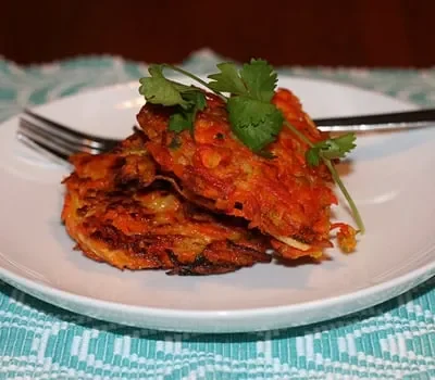 Gingered Carrot Latkes