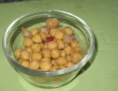 Gingery Marinated Chickpeas