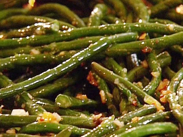 Glazed Chinese Long Beans Or Green Beans