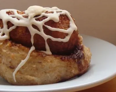 Glazed Cinnamon Rolls Bread Machine