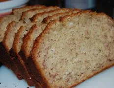 Glazed Coconut Banana Bread