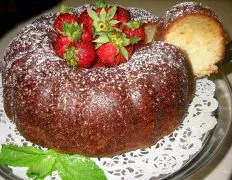 Glazed Coconut Pound Cake