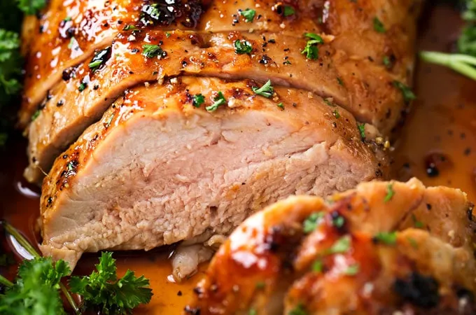 Glazed Ginger Pork