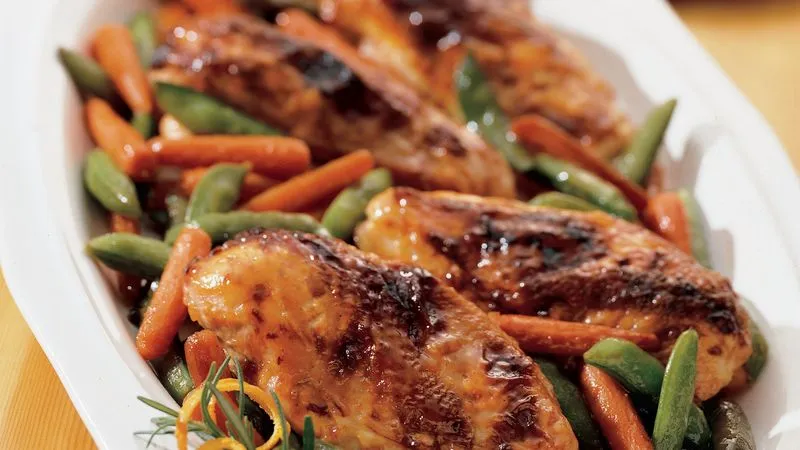 Glazed Orange Hoisin Chicken