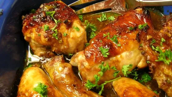 Glazed Orange- Hoisin Chicken