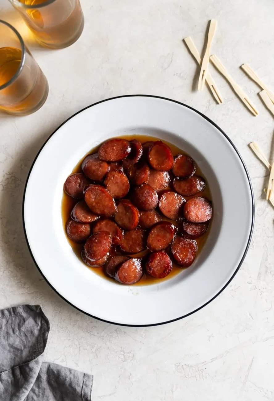 Glazed Smoked Sausage