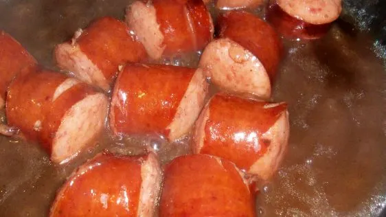 Glazed Smoked Sausage