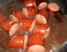 Glazed Smoked Sausage