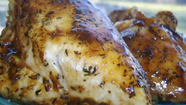 Glazing Your Chicken With Jam And Balsamic