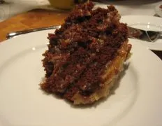 Glossy German Chocolate Cake