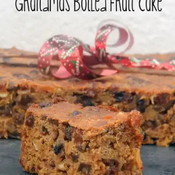 Gluten Free Boiled Fruit Cake