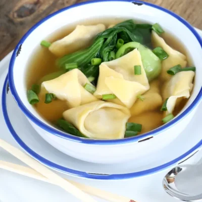 Gluten Free Mock Wonton Soup