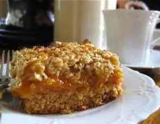 Gluten Free Rustic Apricot Slice