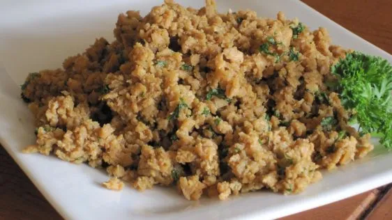 Gluten-Free Vegan TVP Sausage Crumbles Recipe