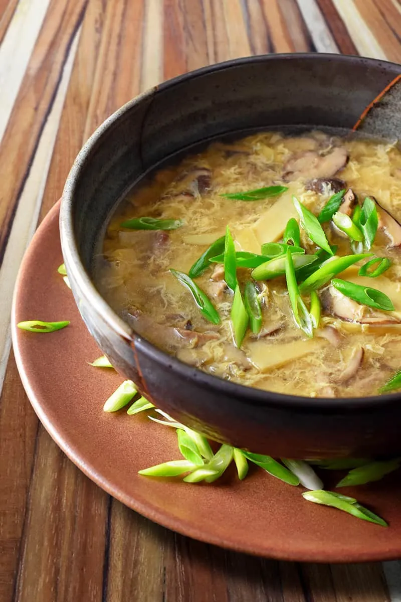 Gluten-Free Vegetarian Hot and Sour Soup Recipe