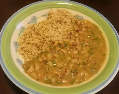 Goan Black-Eyed Peas Slow Cooker