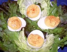 Goat Cheese Stuffed Eggs