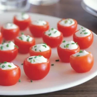 Goat Cheese Stuffed Tomatoes