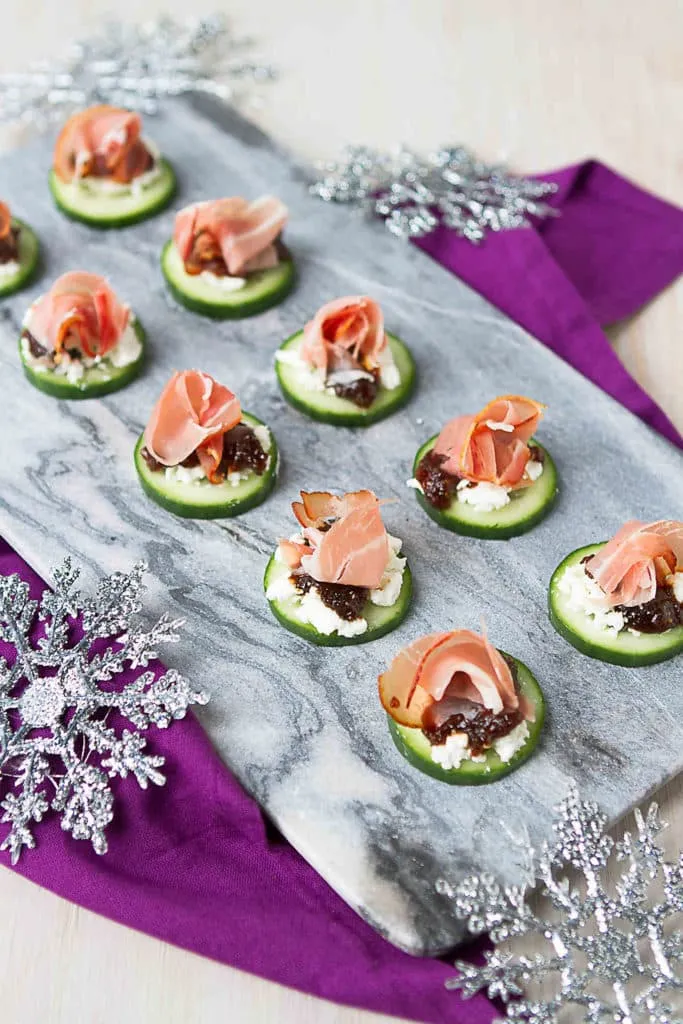 Goat Cheese and Smoked Salmon Cucumber Bites: A Refreshing Appetizer