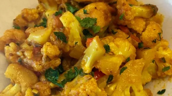 Gobi Ki Sabzi Dry Cauliflower Curry