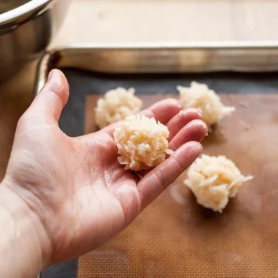 Golden Coconut Macaroons