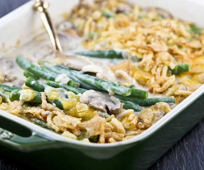 Golden Green Bean Casserole