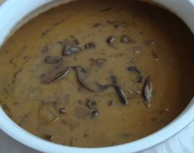 Golden Mushroom Soup