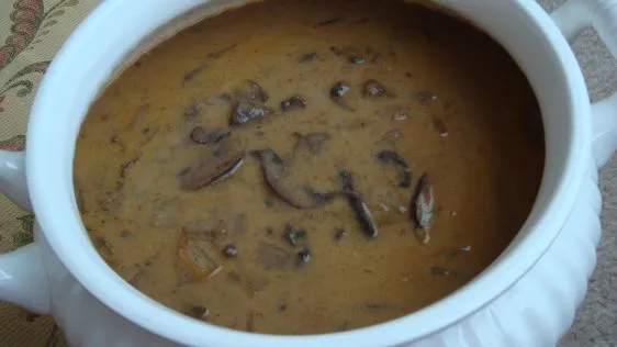 Golden Mushroom Soup