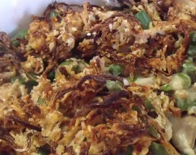 Good Eats Green Bean Casserole Alton Brown