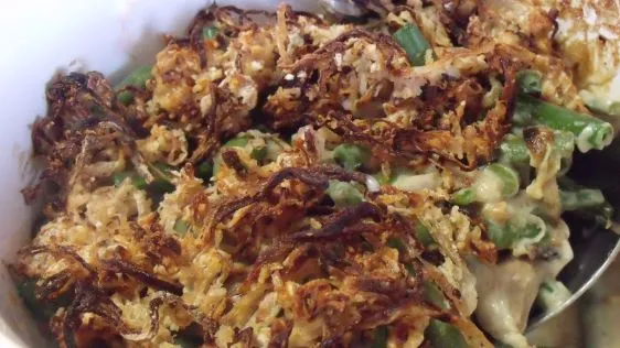 Good Eats Green Bean Casserole Alton Brown