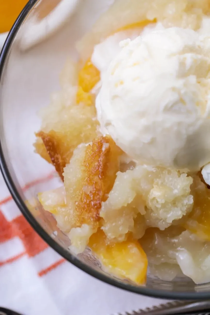 Good N Gooey Fresh Peach Cobbler