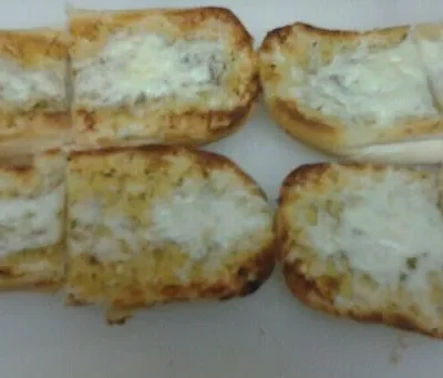 Gooey Provolone Garlic Bread