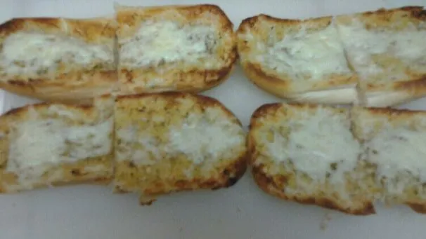 Gooey Provolone Garlic Bread