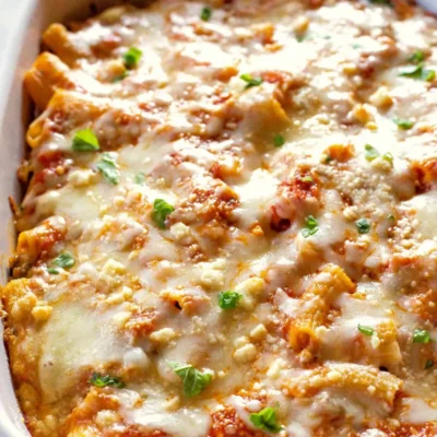 Gourmet Baked Penne Pasta