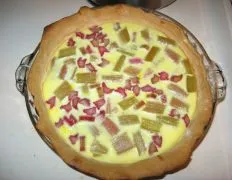 Grandma Rampkes Easy Rhubarb Custard