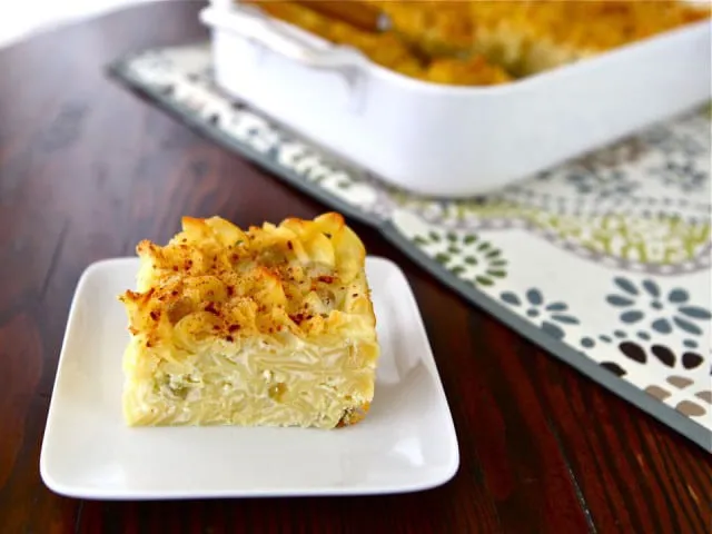 Grandmas Cheese Noodle Kugel