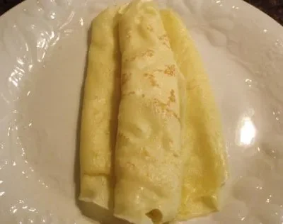 Grandmas Swedish Thin Pancakes