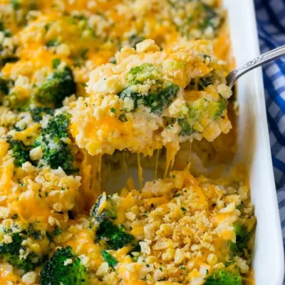 Grandmothers Broccoli &Amp; Rice Casserole