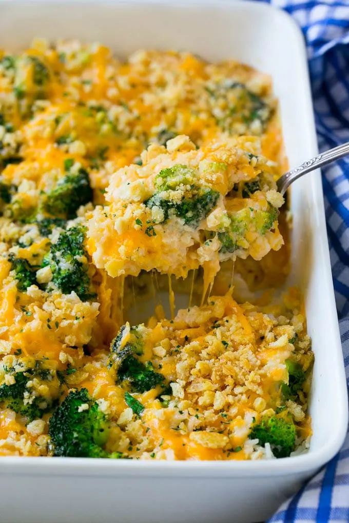 Grandmothers Broccoli & Rice Casserole