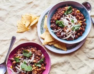 Grannys Slow Cooker Vegetarian Chili