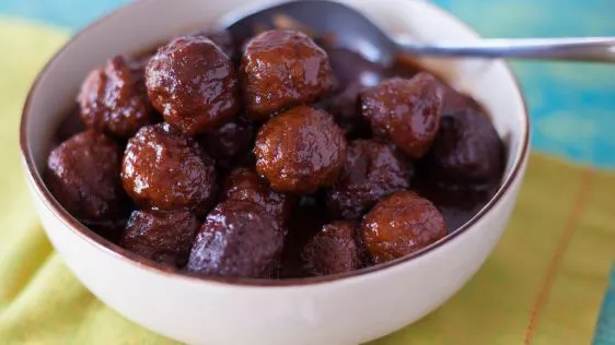 Grape Jelly Meatballs