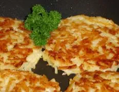 Great No Grate Potato Pancakes